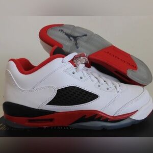 Jordan 5 Retro Low Fire Red